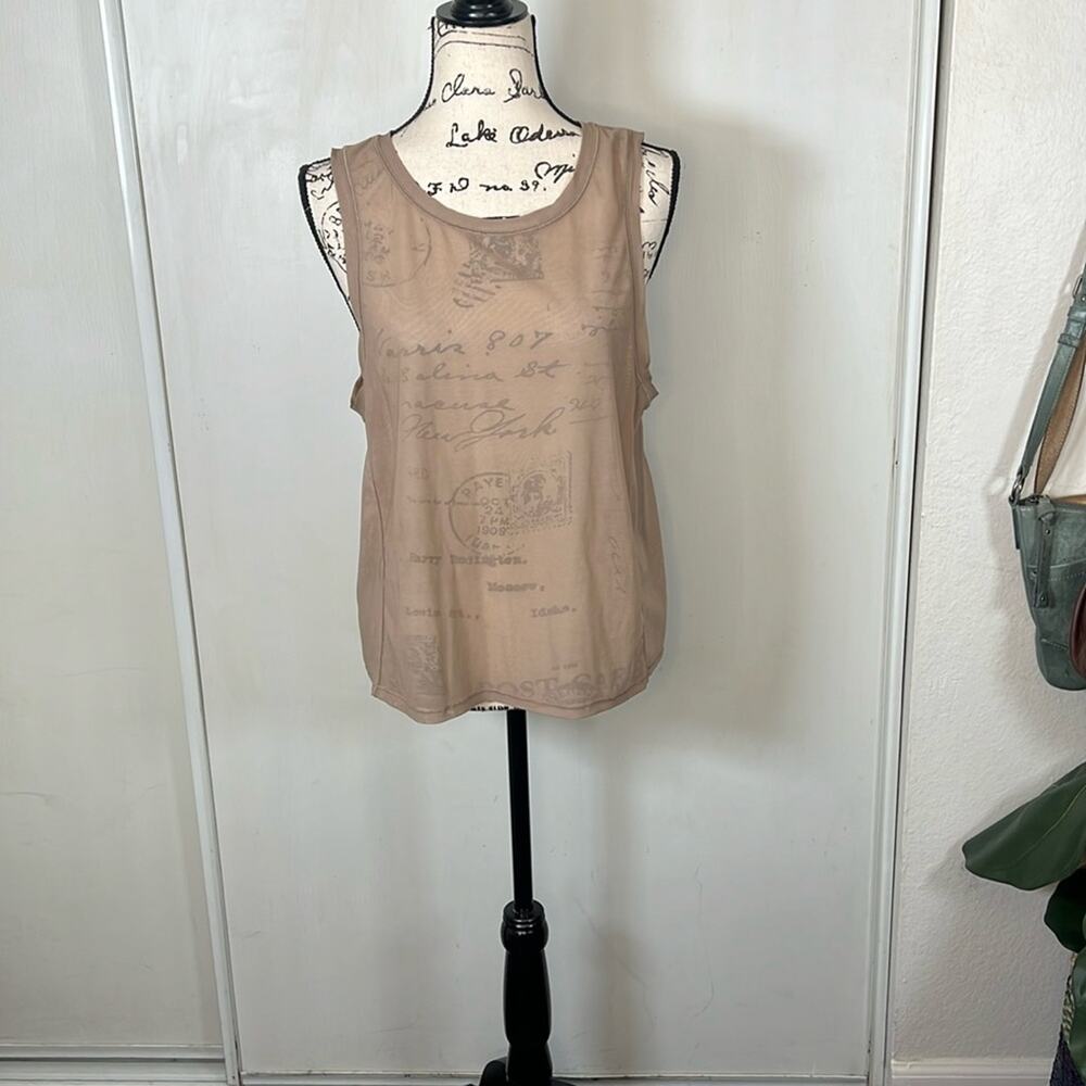 Lululemon Mesh Sole Training Muscle Tank